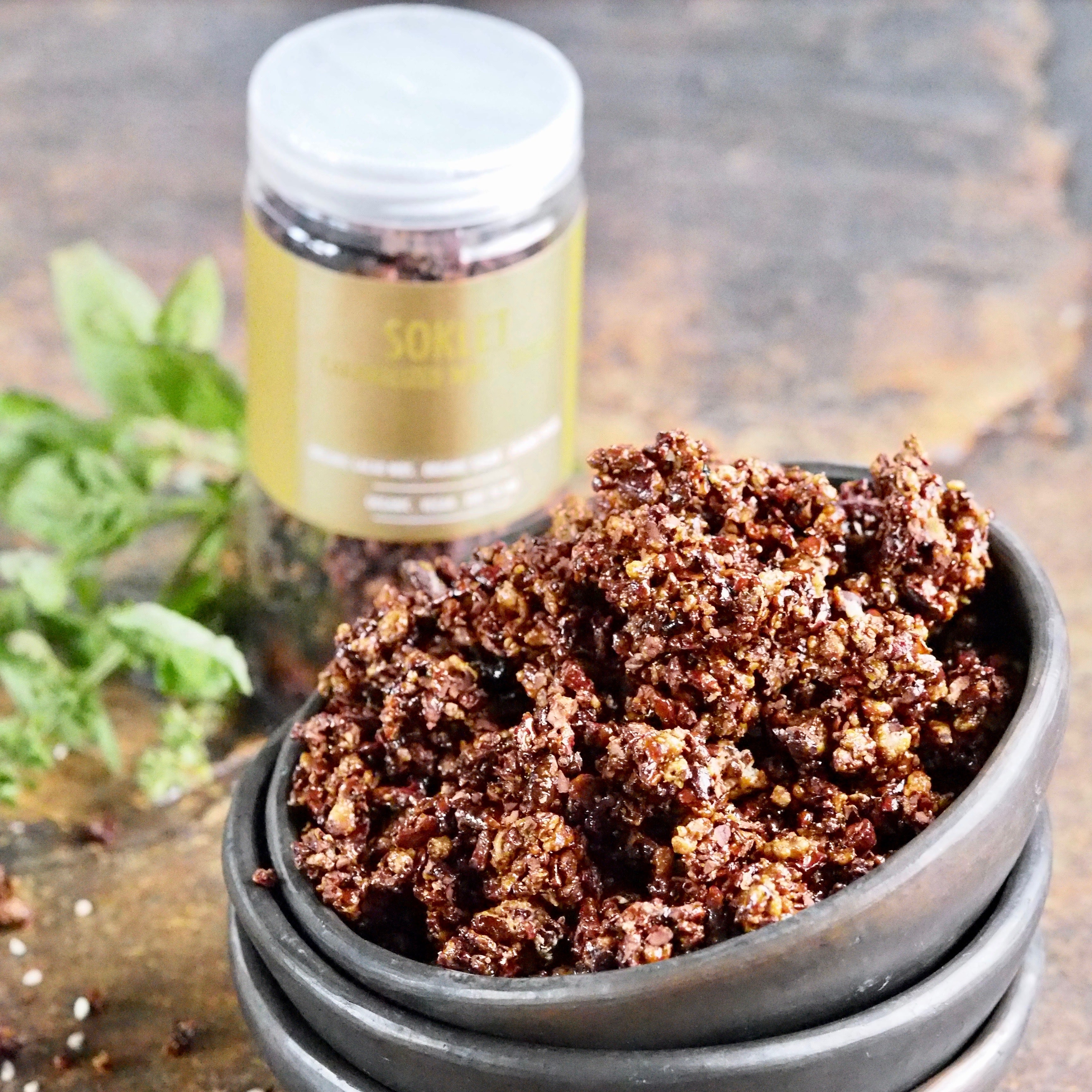 Zaatar Caramelised Nibs